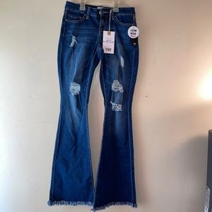 YMI LOW RISE FLARE JEANS .. Size 3/26